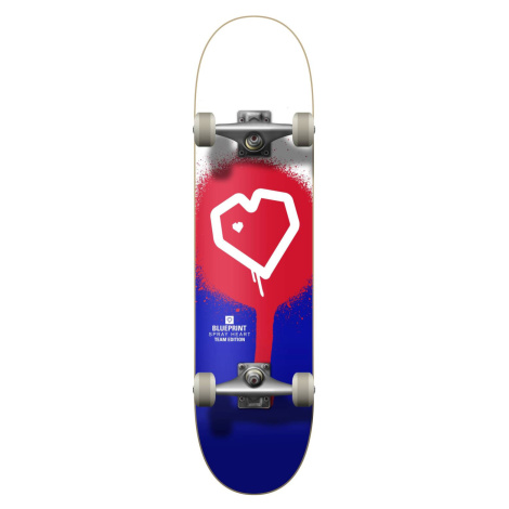 Blueprint Spray Heart V2 Skateboard Komplet