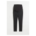 H & M - MAMA Elegantní kalhoty - černá
