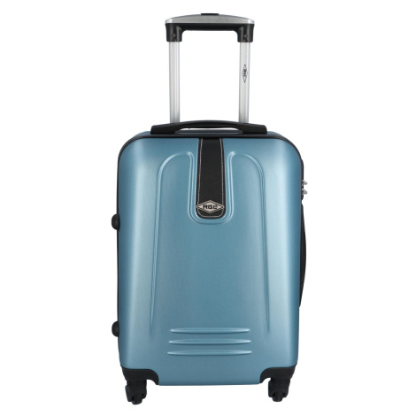 Plastový cestovní pilotní kufr Peek, metalická modrá S RGL