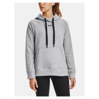 Under Armour Mikina Rival Fleece HB Hoodie-GRY - Dámské