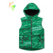 Chlapecká vesta, zateplená KUGO FB0322, zelená Barva: Zelená