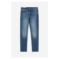 H & M - Slim Jeans - modrá