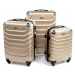 Rogal Zlatá sada 3 plastových kufrů "Premium" - M (35l), L (65l), XL (100l)