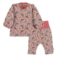 Sterntaler Set košile s dlouhým rukávem a kalhoty růžové