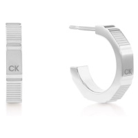 Calvin Klein Stylové kruhové náušnice z oceli Essential 35000518