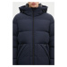 Péřová bunda Woolrich Sierra Supreme Down Jacket pánská, béžová barva, zimní, CFWOOU0847MRUT3107