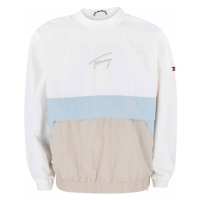 Tommy Jeans Jacket - TJM SIGNATURE NYLON CREW JACKET white