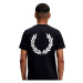 Fred Perry CAMISETA HOMBRE M5631 Černá