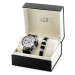 Pánské hodinky PACIFIC X0078-08 - dárková sada (zy092a)