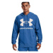 Under Armour Rival Fleece Big Logo Hoodie Modrá