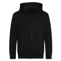 Just Hoods Dětská mikina na zip JH050J Deep Black