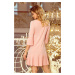 Dámské šaty s sukní Pastel růžová model 18567557 - numoco