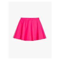 Koton Basic Mini Skirt Pleated