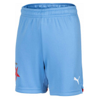 Puma SKS AWAY SHORTS Chlapecké fotbalové kraťasy, světle modrá, velikost