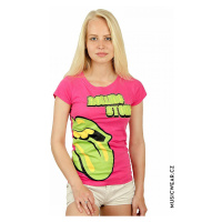 Rolling Stones tričko, Green Tongue, dámské