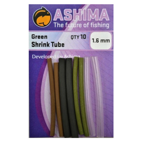 Ashima smršťovací hadičky 10 ks hnědá-průměr 2,4 mm