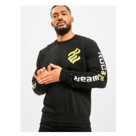 Rocawear Printed Sweatshirt - black/lime