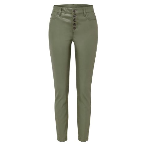 Bonprix RAINBOW koženkové kalhoty Barva: Zelená, Mezinárodní
