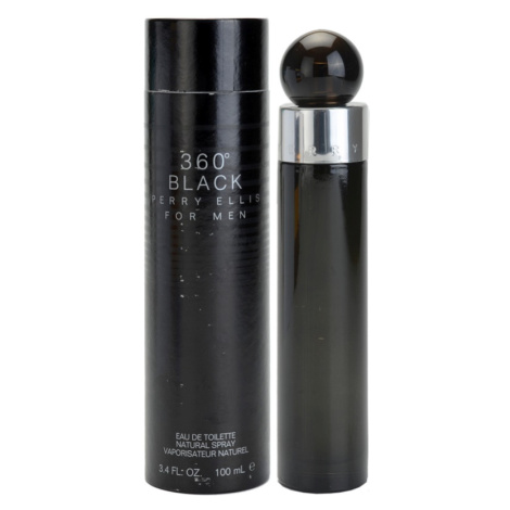 Perry Ellis 360° Black toaletní voda pro muže 100 ml