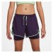 Nike DRY TEMPO Dívčí běžecké kraťasy, fialová, velikost