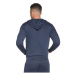 Skechers Go Knite Pique Full Zip Hoodie Modrá