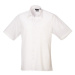 Premier Workwear Pánská košile s krátkým rukávem PR202 White