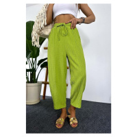 Laluvia See-through Shalwar Trousers with Side Pockets.