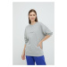 Pyžamové tričko s dlouhým rukávem Calvin Klein Underwear šedá barva, s aplikací