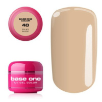 Nové - Base one barevný gel 40 - silky nude 5g