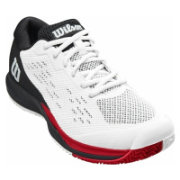 Wilson Rush Pro Ace Mens Tennis Shoe White/Black/Poppy Red Pánské tenisové boty