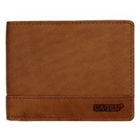Pánská kožená peněženka Lagen Pavelo - hnědá