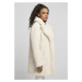 Dámský kabát Urban Classics Ladies Oversized Sherpa Coat - bílý