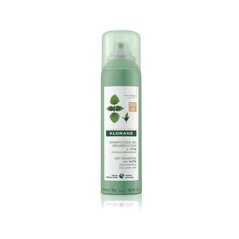 KLORANE Nettle Oil Control Dark Hair Dry Shampoo 150 ml