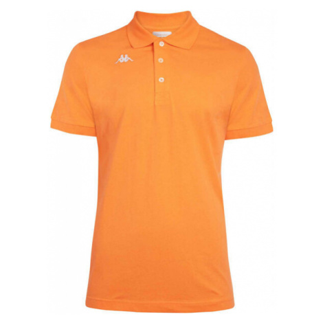 Kappa LOGO DIRK MSS Pánské polo, oranžová, velikost