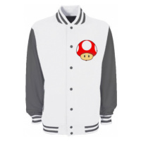 Retro sportovní bunda Baseball unisex Mario Mushroom