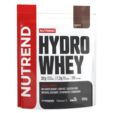 Izolát nativní syrovátkové bílkoviny Nutrend Hydro Whey 800g vanilka