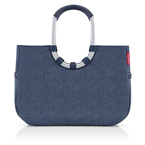 Reisenthel Loopshopper L herringbone dark blue