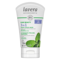 Lavera Čisticí emulze, peeling a maska 3v1 (Wash, Scrub, Mask) 125 ml