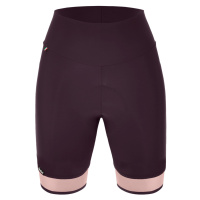 SANTINI Cyklistické kalhoty krátké bez laclu - GIADA PURE - růžová/černá
