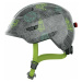 Abus Smiley 3.0 LED Grey Space Dětská cyklistická helma