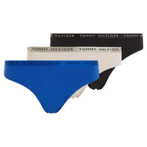 Tommy Hilfiger 3 PACK - dámská tanga UW0UW04889-0R1
