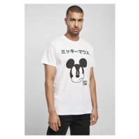 Pánské tričko krátký rukáv // Merchcode Merchcode Mickey Japanese Tee white