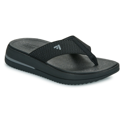 FitFlop Surff Two-Tone Webbing Toe-Post Sandals Černá