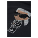 Mikina karl lagerfeld ikonik 2.0 karl rs sweatshirt černá