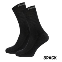 Ponožky Horsefeathers DELETE 3PACK SOCKS černá