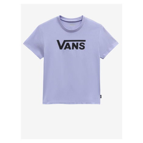 Světle fialové holčičí tričko VANS Flying Crew Girls