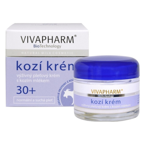 Vivaco Pleťový krém s kozím mlékem VIVAPHARM 50 ml