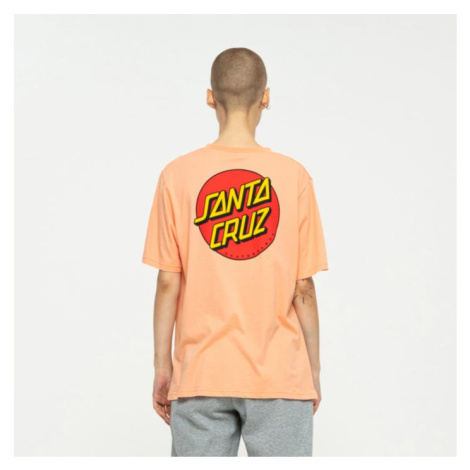 Dámské tričko anta Cruz Classic Dot Chest T-hirt Faded Coral