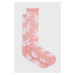 Ponožky HUF pánské, růžová barva