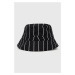 Bavlněná čepice Karl Kani černá barva, bavlněný, KAHW02100102-black